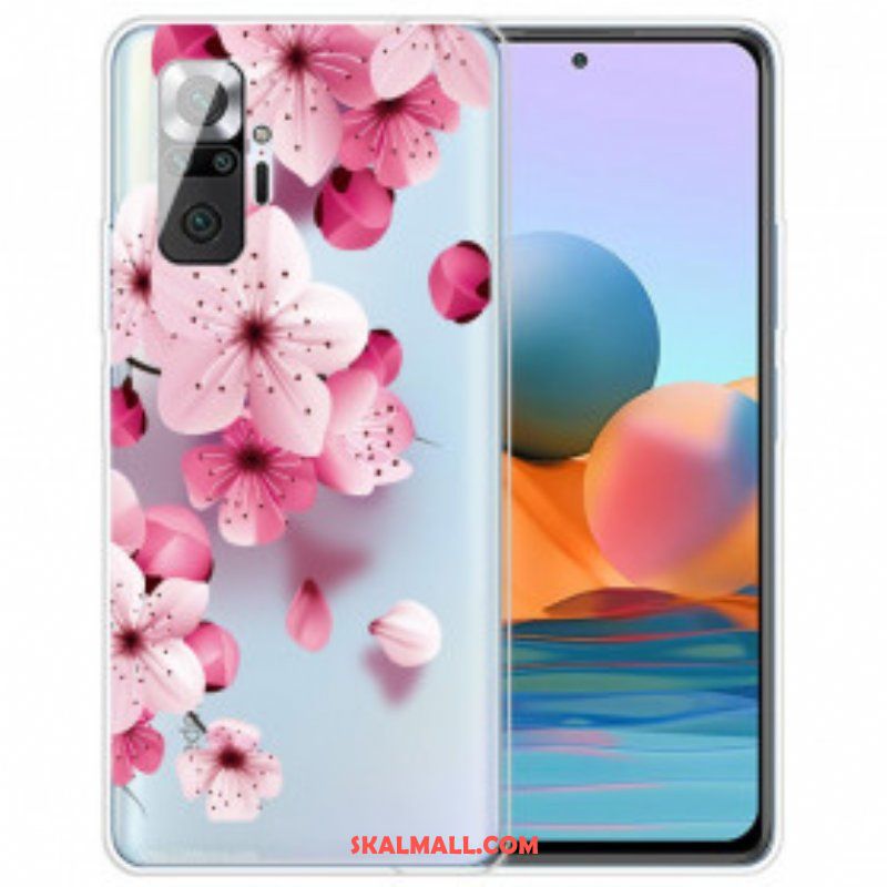 Skal Xiaomi Redmi Note 10 Pro Små Rosa Blommor