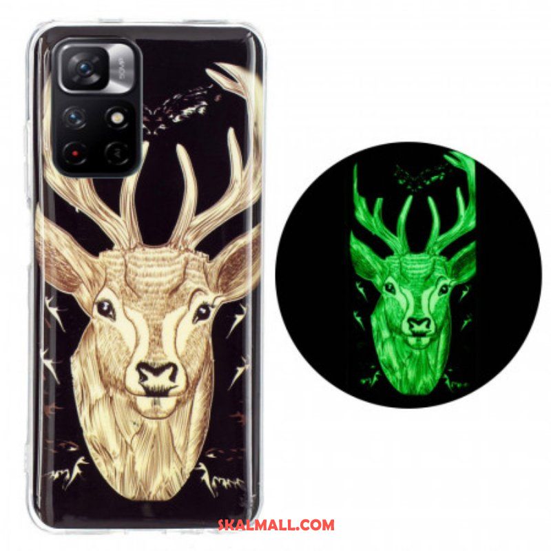 Skal Xiaomi Redmi Note 11 Pro Plus 5G Fluorescerande Majestic Deer