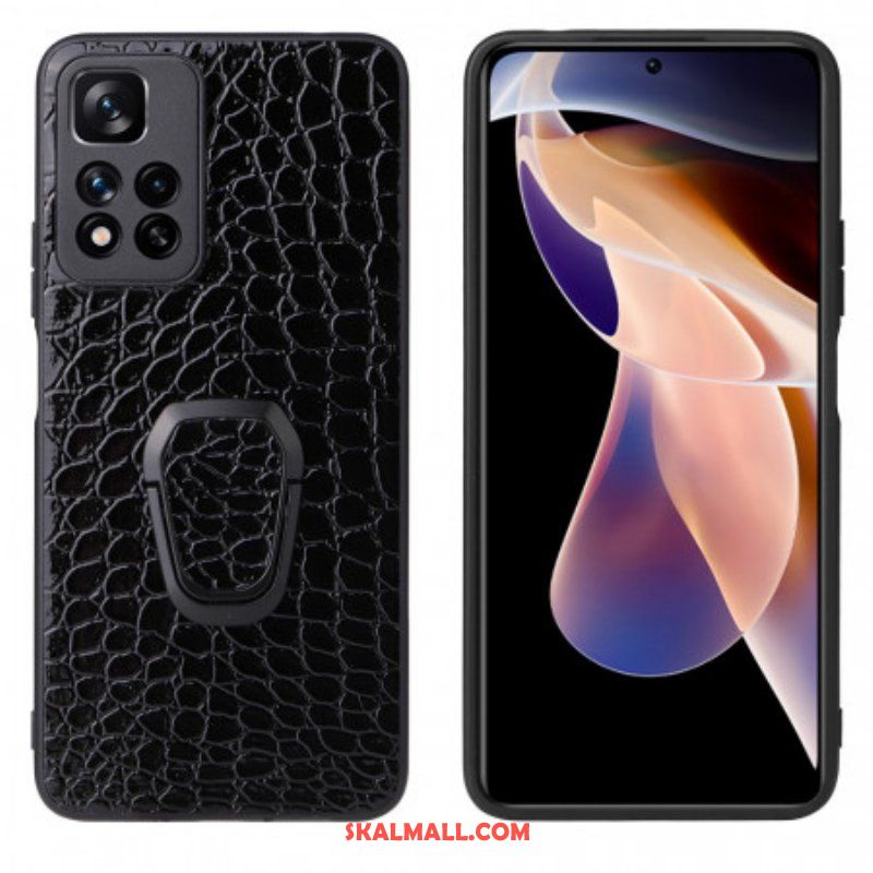 Skal Xiaomi Redmi Note 11 Pro Plus 5G Krokodilstil Ring-bracket