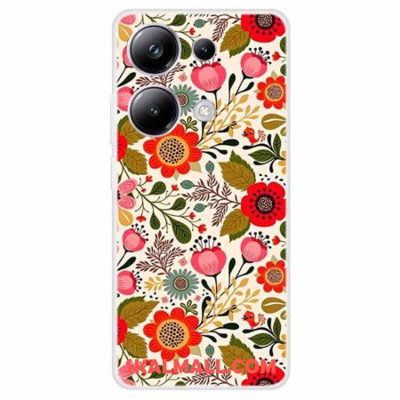 Skal Xiaomi Redmi Note 13 Pro 4g Färgglada Blommor