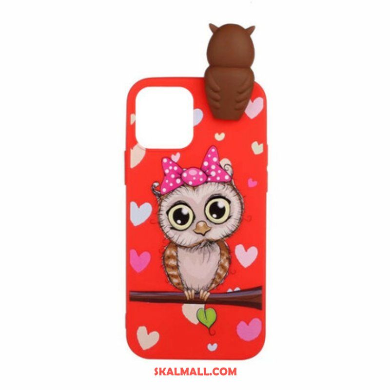 Skal iPhone 13 Mini Miss Owl 3d
