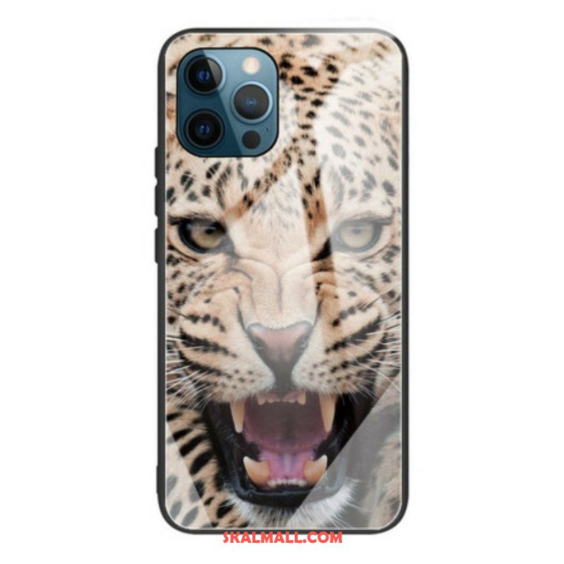 Skal iPhone 13 Pro Leopard Härdat Glas