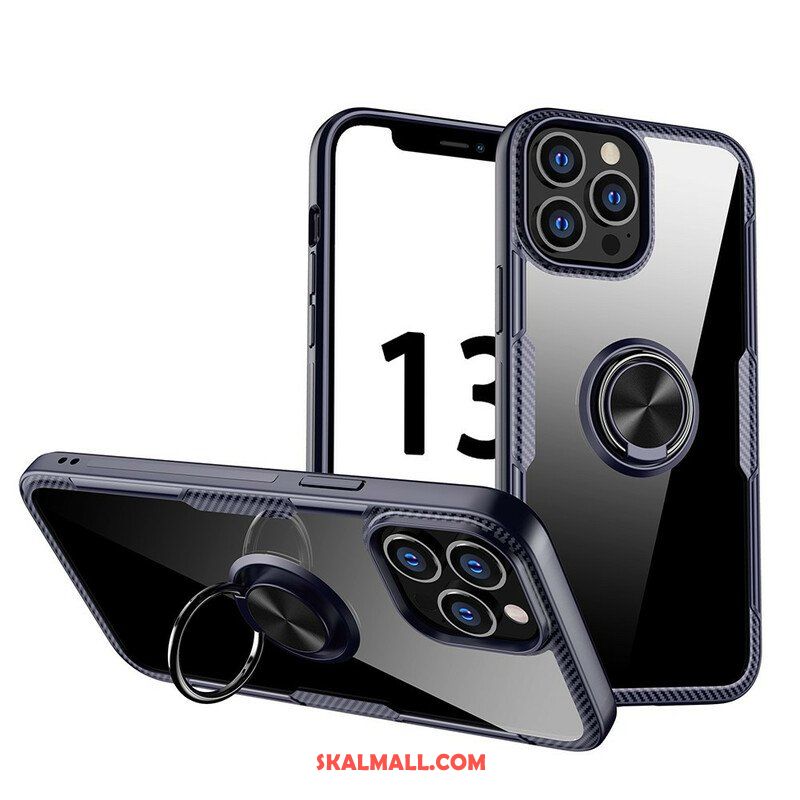 Skal iPhone 13 Pro Max Ring I Kolfibermetall