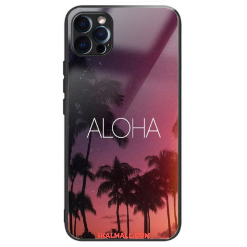 Skal iPhone 14 Pro Aloha Härdat Glas