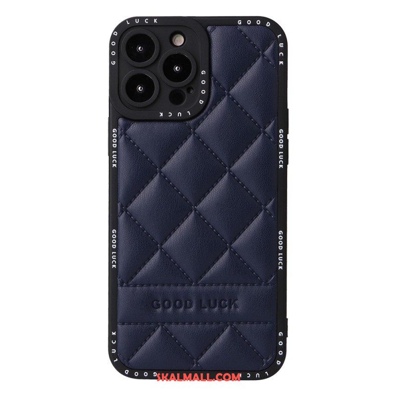 Skal iPhone 14 Pro Max Lycka Till Quilted