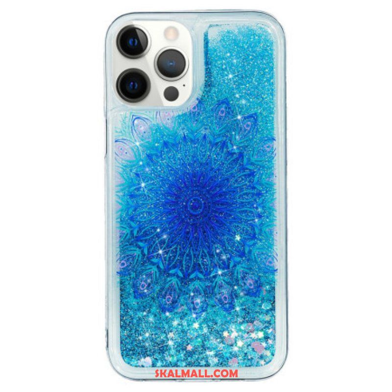 Skal iPhone 15 Pro Mandala Glitter