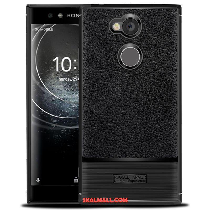 Sony Xperia Xa2 Skal Fallskydd Mobil Telefon Svart All Inclusive Silikon Rea