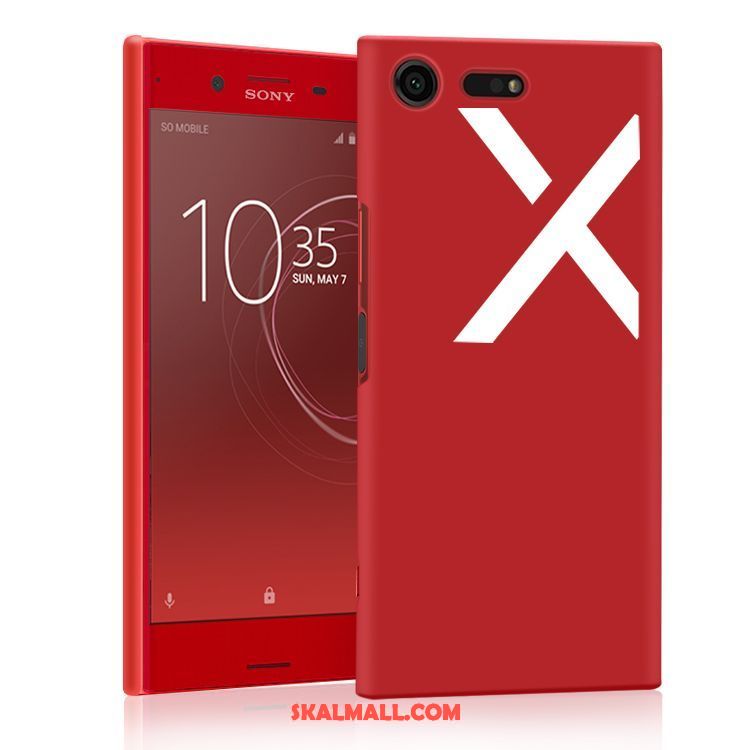 Sony Xperia Xz Premium Skal Slim Skydd Mobil Telefon Röd Fallskydd Billigt