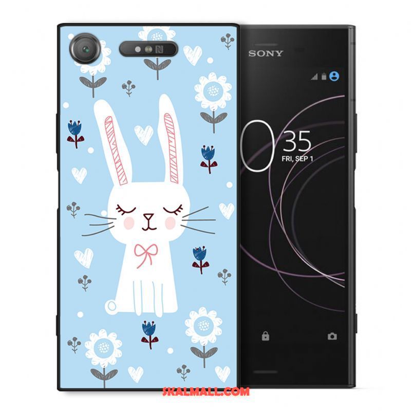 Sony Xperia Xz1 Skal Fallskydd Mobil Telefon Silikon Blå All Inclusive Fodral Köpa