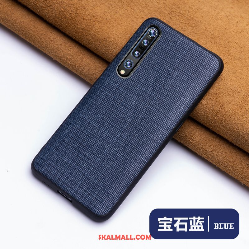 Xiaomi Mi 10 Pro Skal Slim Högt Utbud Läderfodral Mobil Telefon Business Fodral Billig