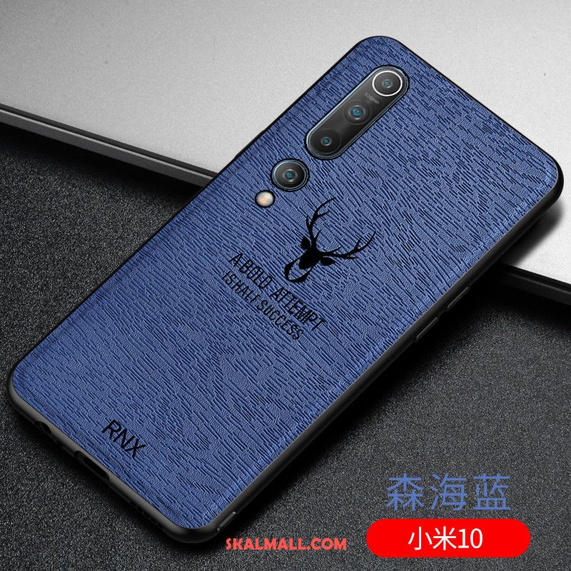 Xiaomi Mi 10 Skal Mobil Telefon Blå Personlighet All Inclusive Slim Köpa