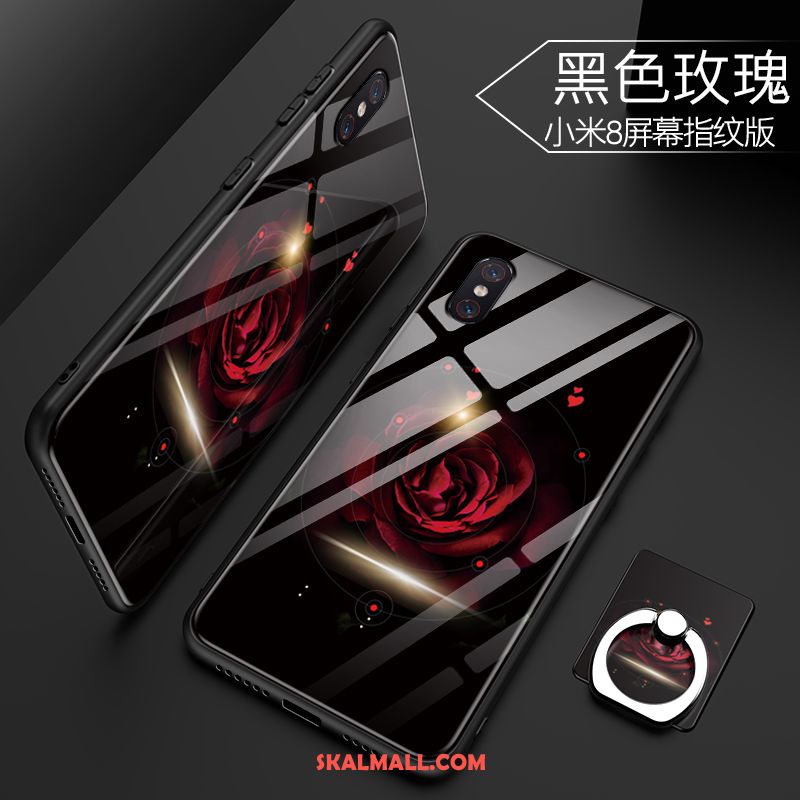 Xiaomi Mi 8 Pro Skal All Inclusive Mobil Telefon Skydd Nubuck Härdat Glas Butik