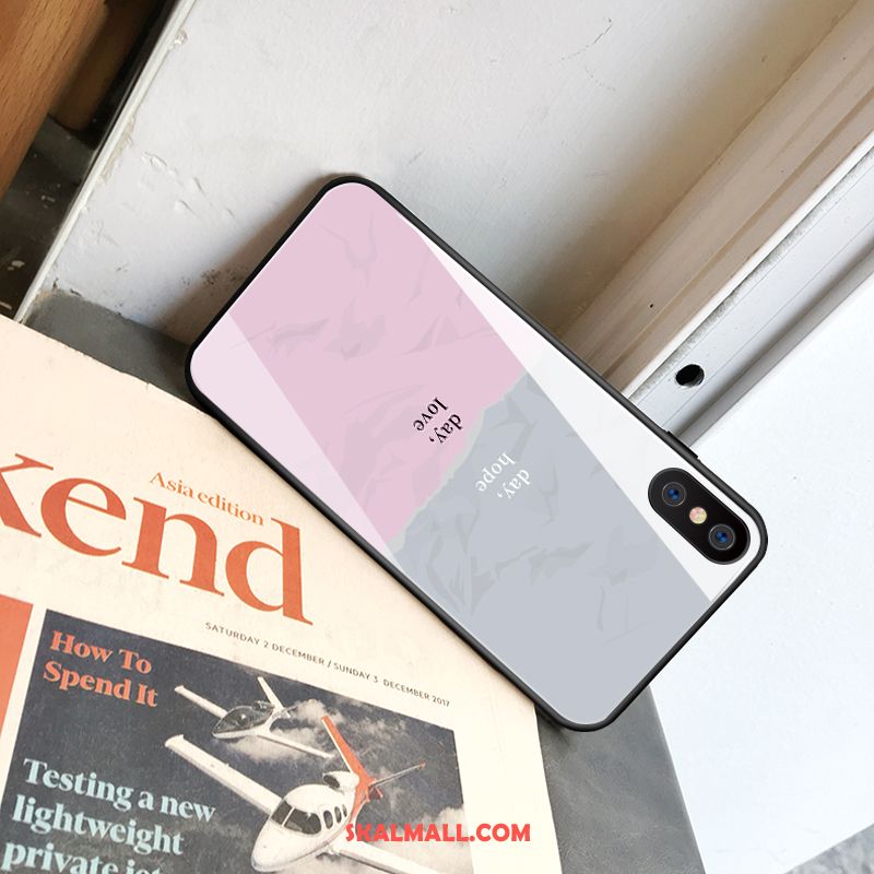 Xiaomi Mi 8 Pro Skal Ny Personlighet Glas All Inclusive Mönster Fodral Billig