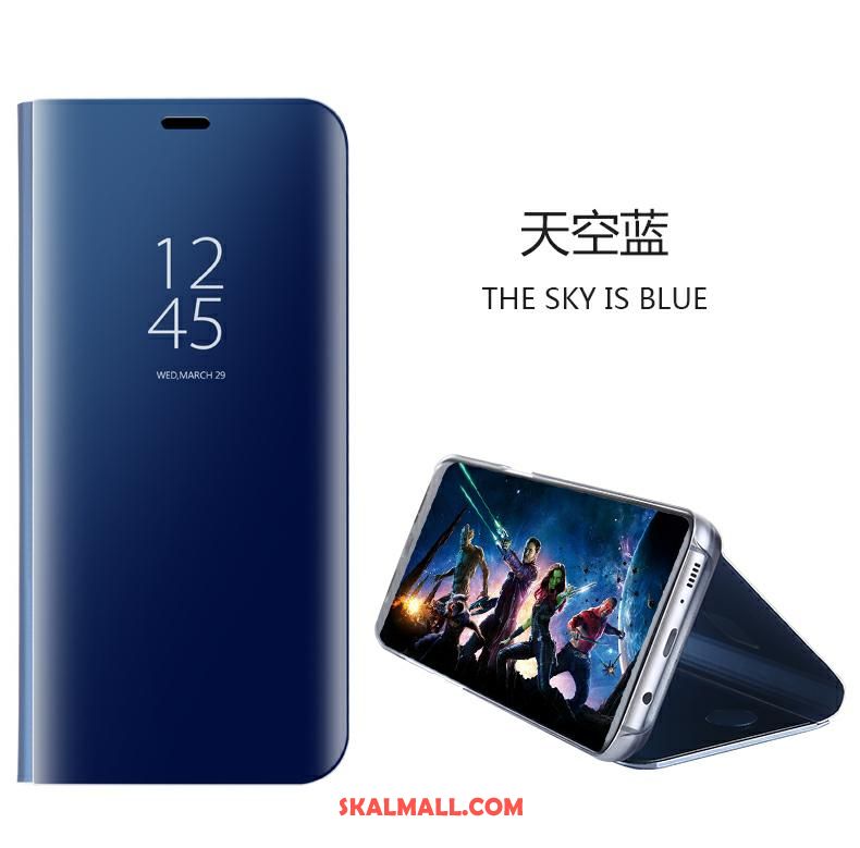 Xiaomi Mi 8 Skal Liten Skydd Tredimensionell Mobil Telefon Blå Billig
