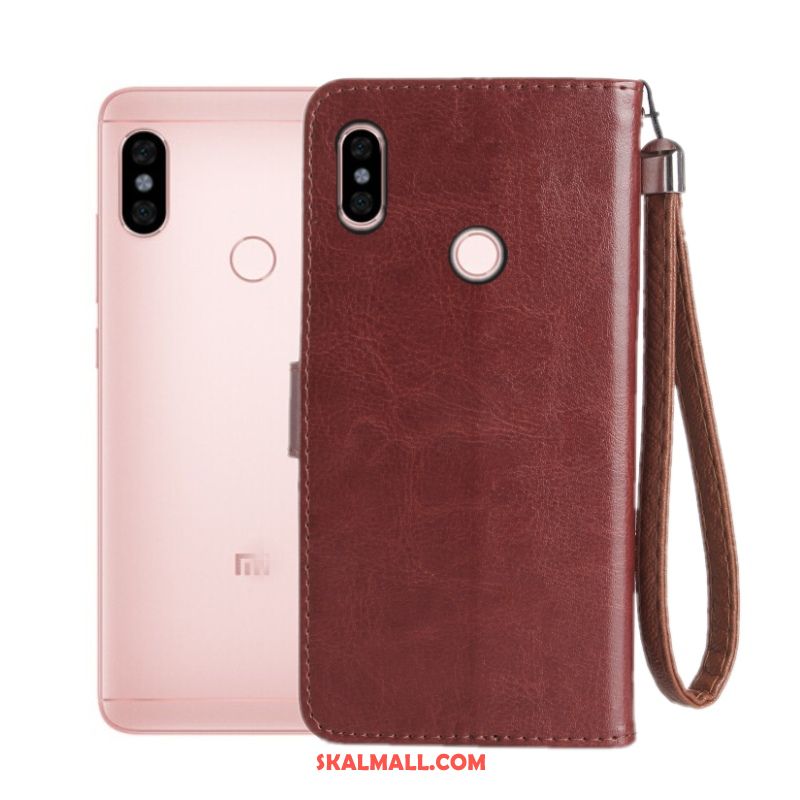 Xiaomi Mi 8 Skal Mobil Telefon Mjuk Fallskydd Läderfodral Täcka Billigt