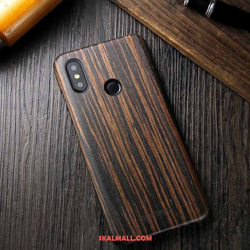 Xiaomi Mi 8 Skal Personlighet Ny Liten Mobil Telefon Wood Rea