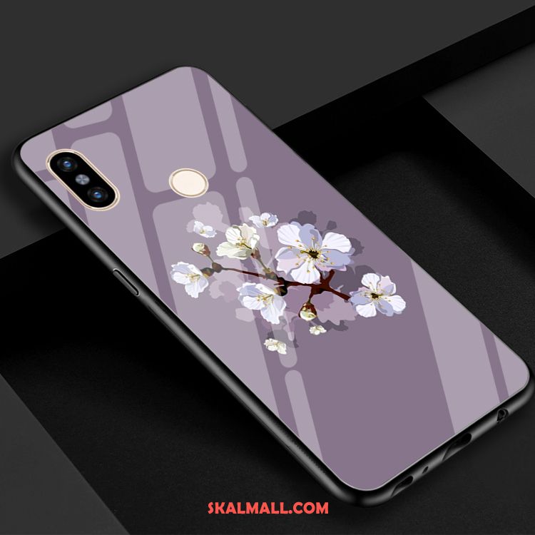 Xiaomi Mi 8 Skal Purpur Glas Kyla Mobil Telefon Vind Fodral Billiga