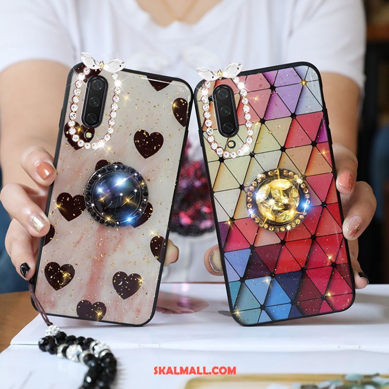 Xiaomi Mi 9 Lite Skal Kreativa Silikon All Inclusive Strass Fallskydd Billigt