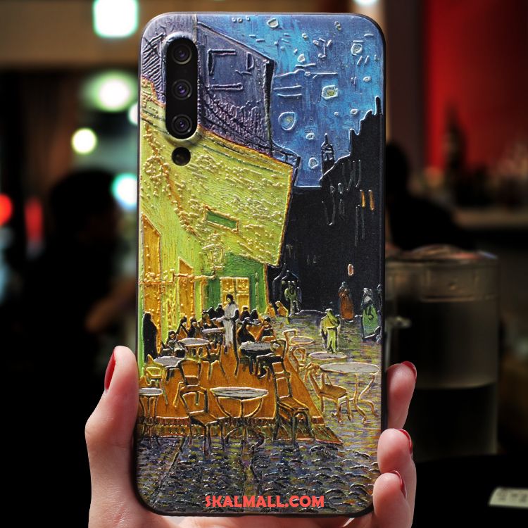 Xiaomi Mi 9 Skal Nubuck Slim Kreativa Fallskydd Röd Billiga