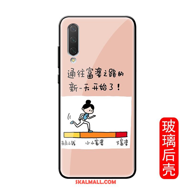 Xiaomi Mi A3 Skal Rosa Personlighet Kreativa Mönster Liten Butik