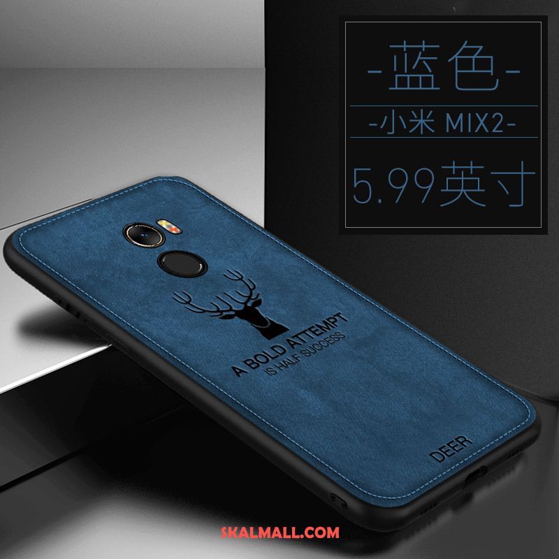 Xiaomi Mi Mix 2 Skal Mobil Telefon Blå Trend Varumärke Ny Nubuck Online
