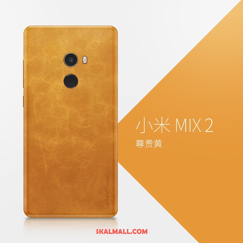 Xiaomi Mi Mix 2 Skal Personlighet Läderfodral All Inclusive Fallskydd Slim Billig