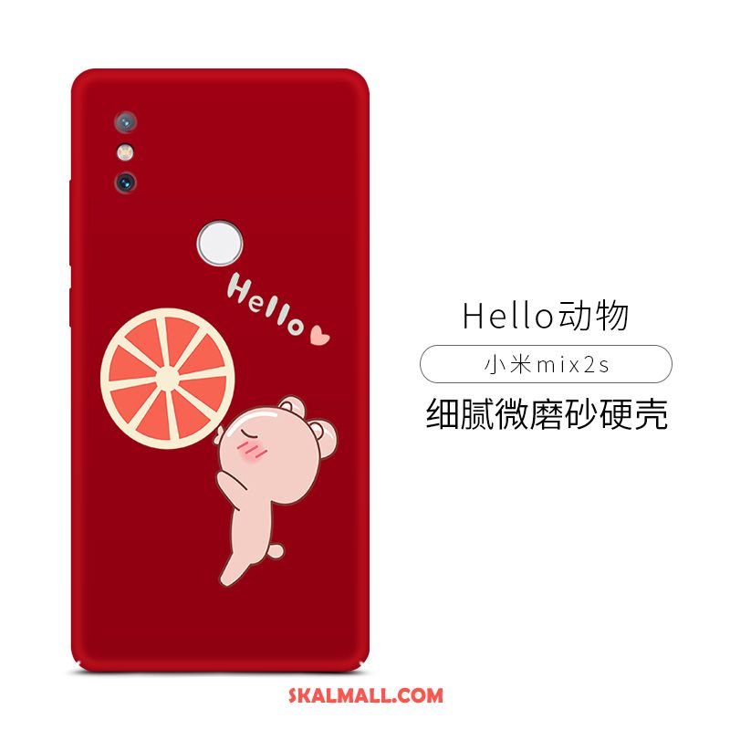 Xiaomi Mi Mix 2s Skal Fallskydd Nubuck Tecknat Trend Vacker Till Salu