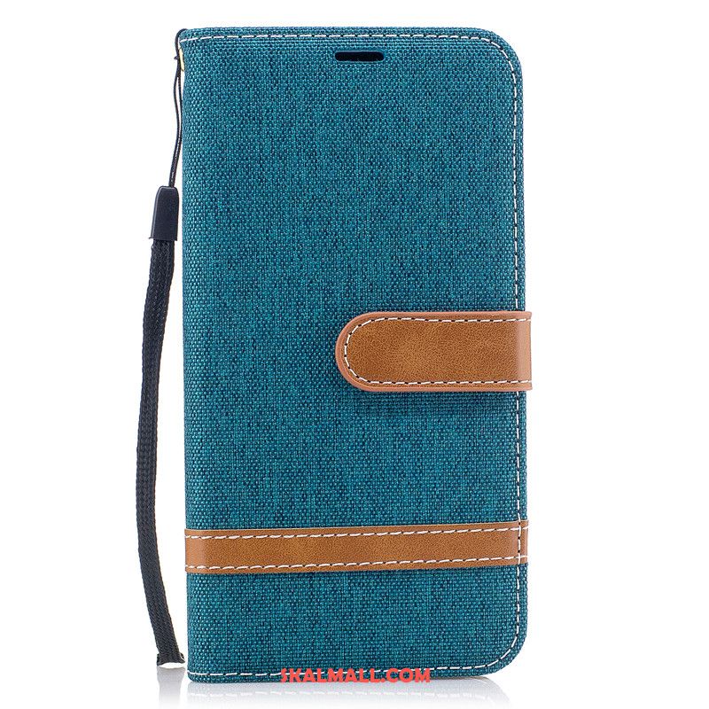Xiaomi Redmi 6 Skal Plånbok Täcka Skydd Blå Mobil Telefon Fodral Köpa