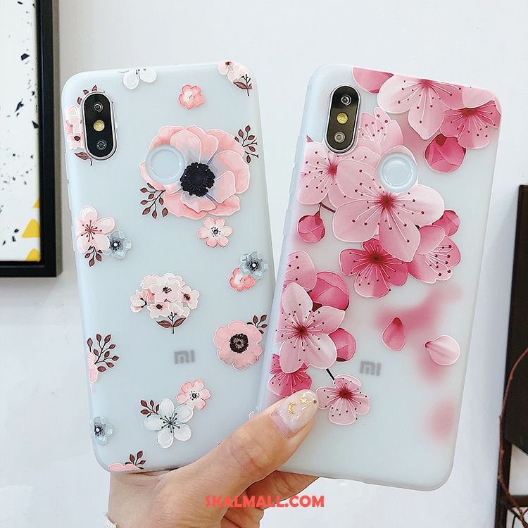Xiaomi Redmi Note 5 Skal Kyla Nubuck Fallskydd Kinesisk Stil Rosa På Rea