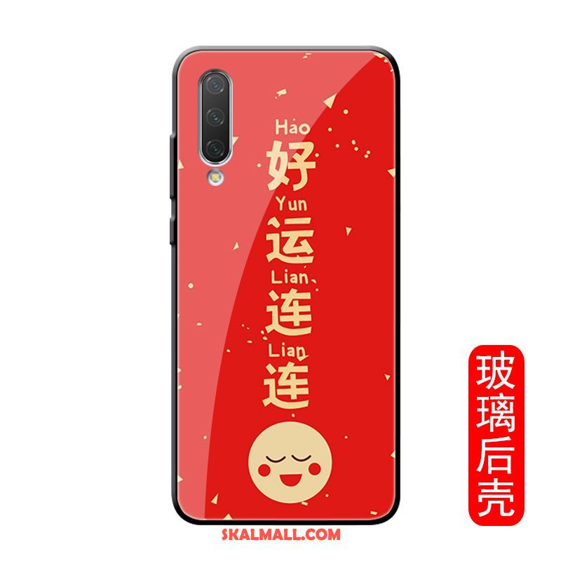 Xiaomi Redmi Note 8t Skal Tecknat Kreativa Glas Liten Röd Billig