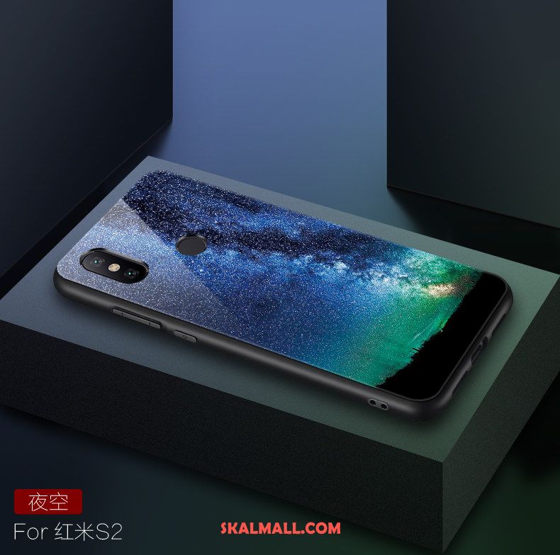 Xiaomi Redmi S2 Skal Fallskydd Silikon Kreativa Glas All Inclusive Fodral På Rea