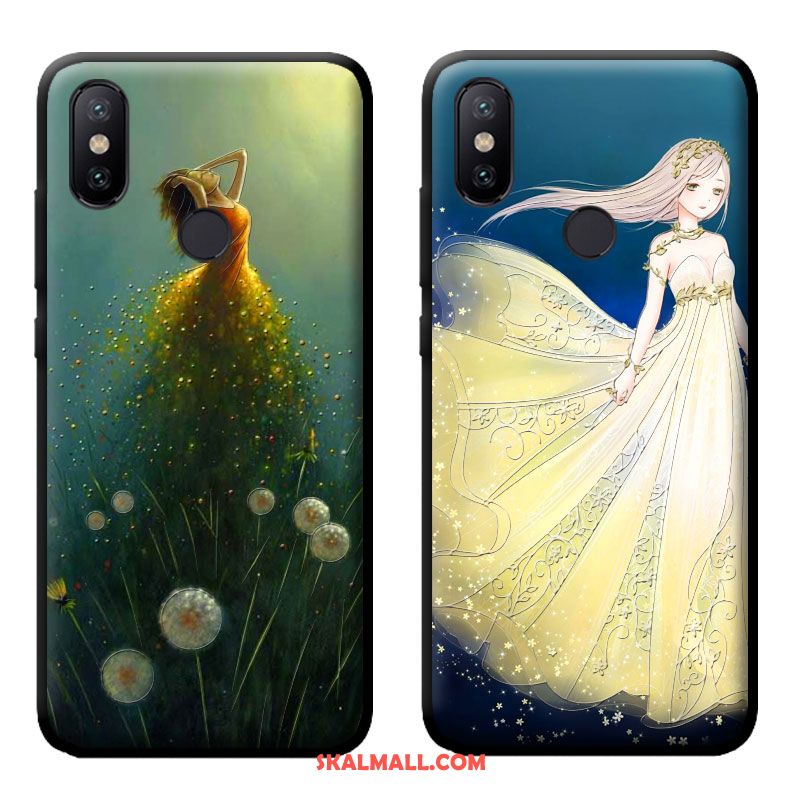 Xiaomi Redmi S2 Skal Liten Tecknat Silikon Kreativa Röd Butik