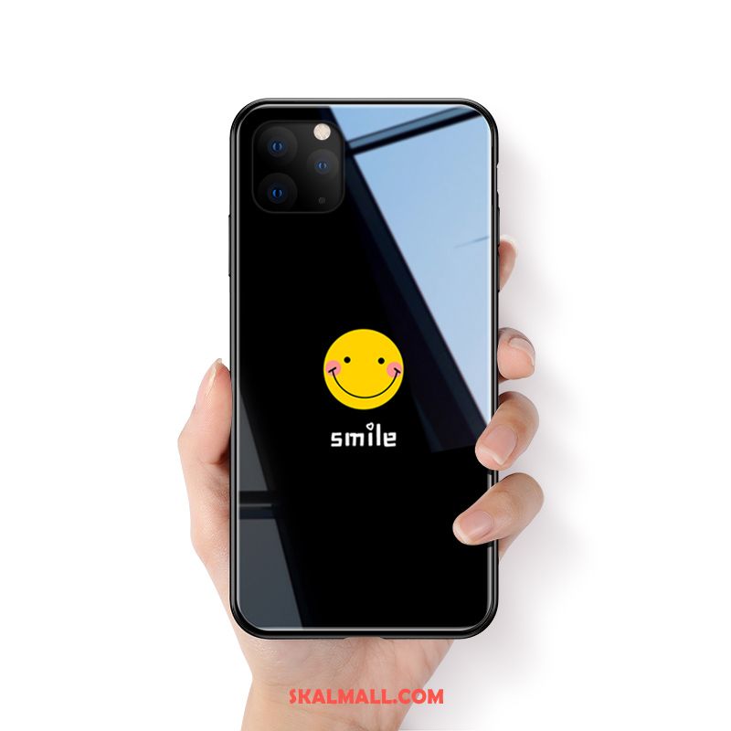 iPhone 11 Pro Skal Mobil Telefon Glas Kreativa Mjuk Smiley Till Salu