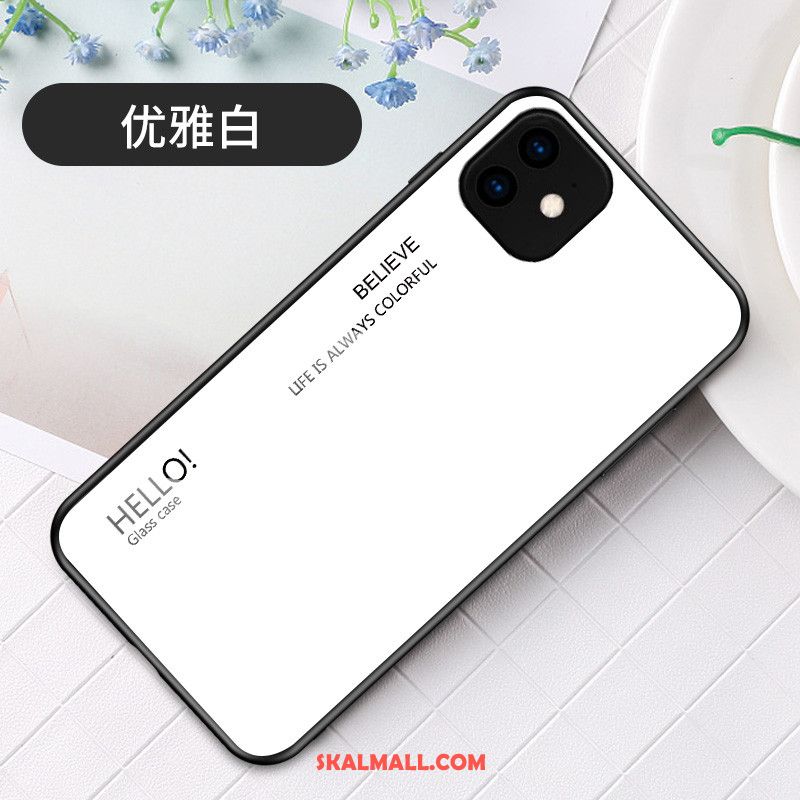 iPhone 11 Skal Mode Ny Mobil Telefon Vit Personlighet Fodral Billiga