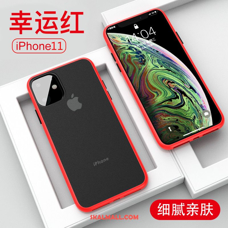 iPhone 11 Skal Net Red Mobil Telefon Trend Varumärke Nubuck All Inclusive Online