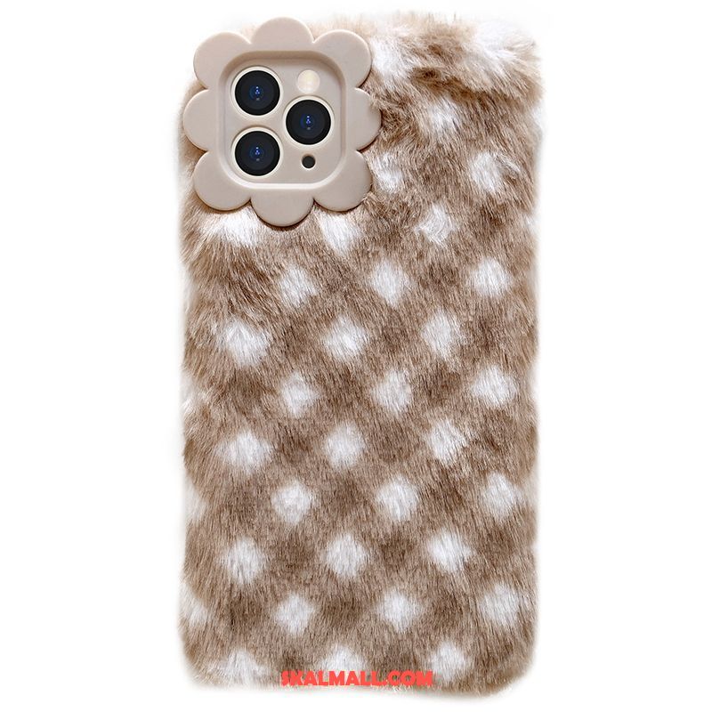 iPhone 12 Pro Max Skal Blandade Färger Plaid Fallskydd Personlighet Kreativa Fodral Rea