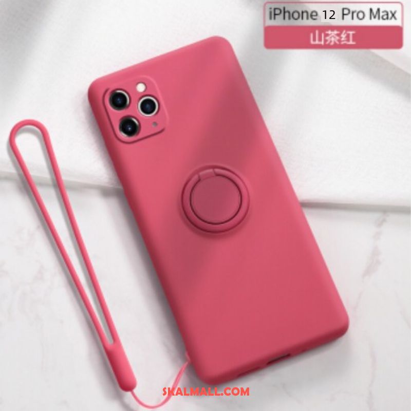 iPhone 12 Pro Max Skal Support All Inclusive Magnetic Mobil Telefon Net Red Billigt