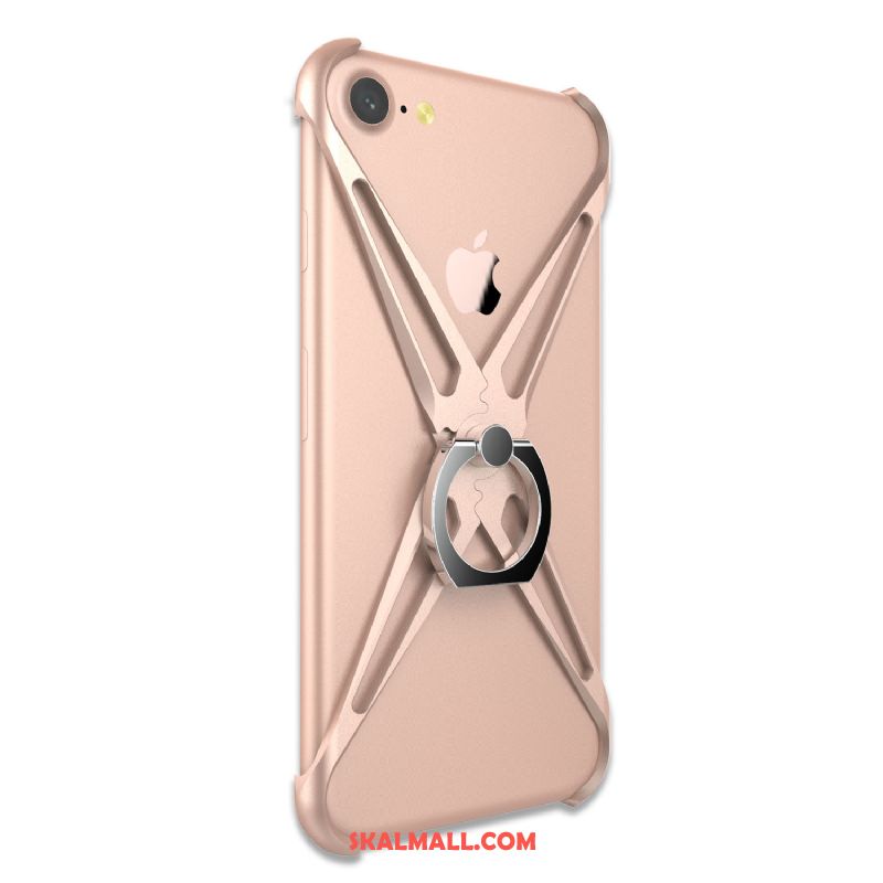 iPhone 6 / 6s Skal Hård Metall Trend Fallskydd Rosa Guld Butik