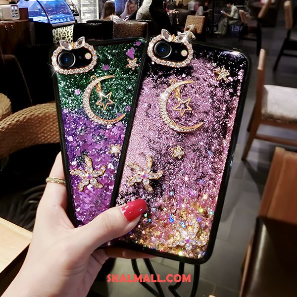 iPhone 7 Skal Trend Flöde Net Red Kreativa Strass Billigt