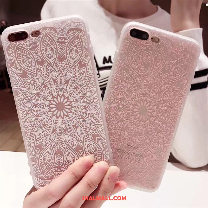 iPhone 8 Plus Skal All Inclusive Personlighet Mjuk Rosa Trend Billigt