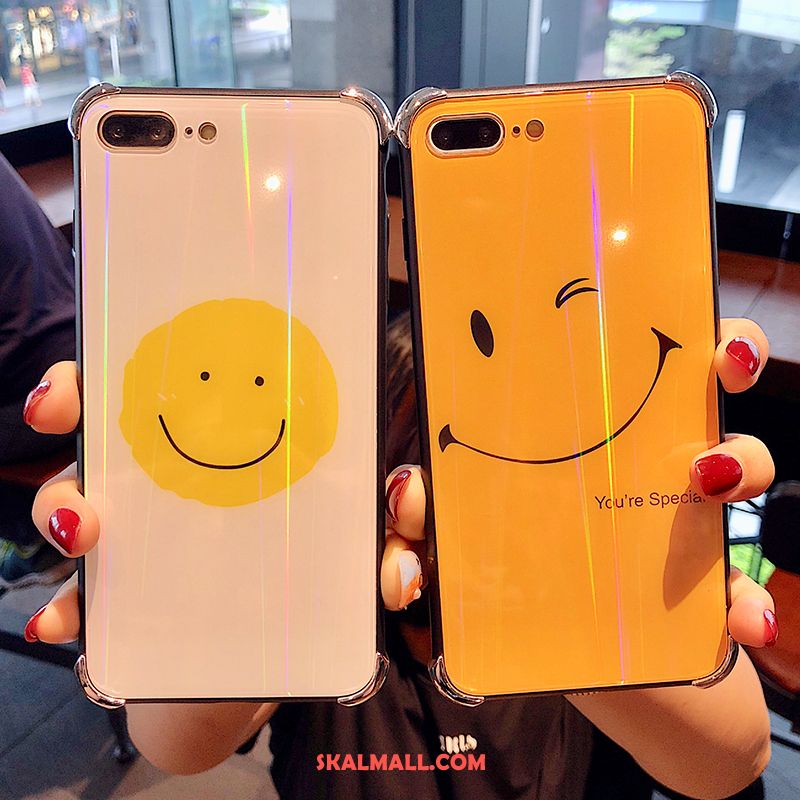 iPhone 8 Plus Skal Vacker Fallskydd Smiley Silikon Transparent Online