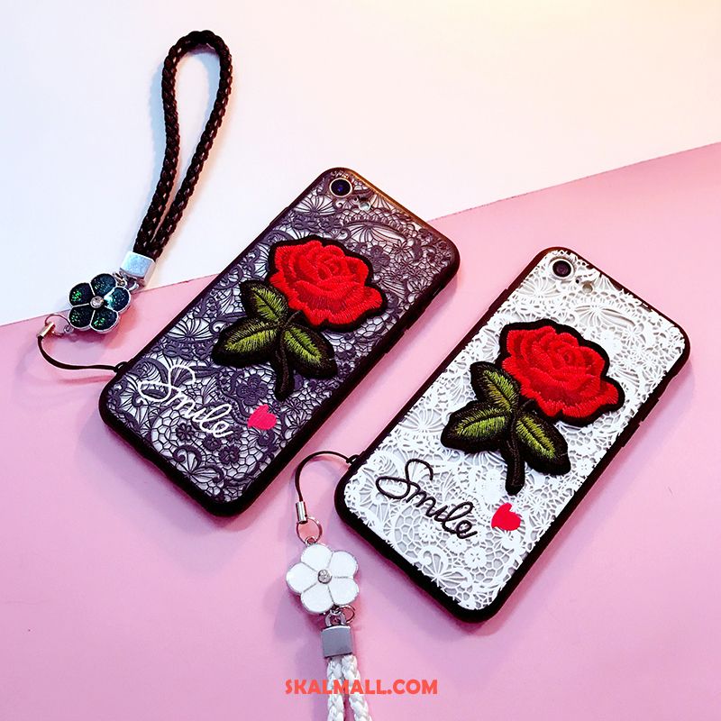 iPhone 8 Skal Kreativa Rose Skydd Trend Personlighet Fodral Billiga