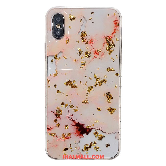 iPhone X Skal Rosa All Inclusive Stor Net Red Silikon Billig