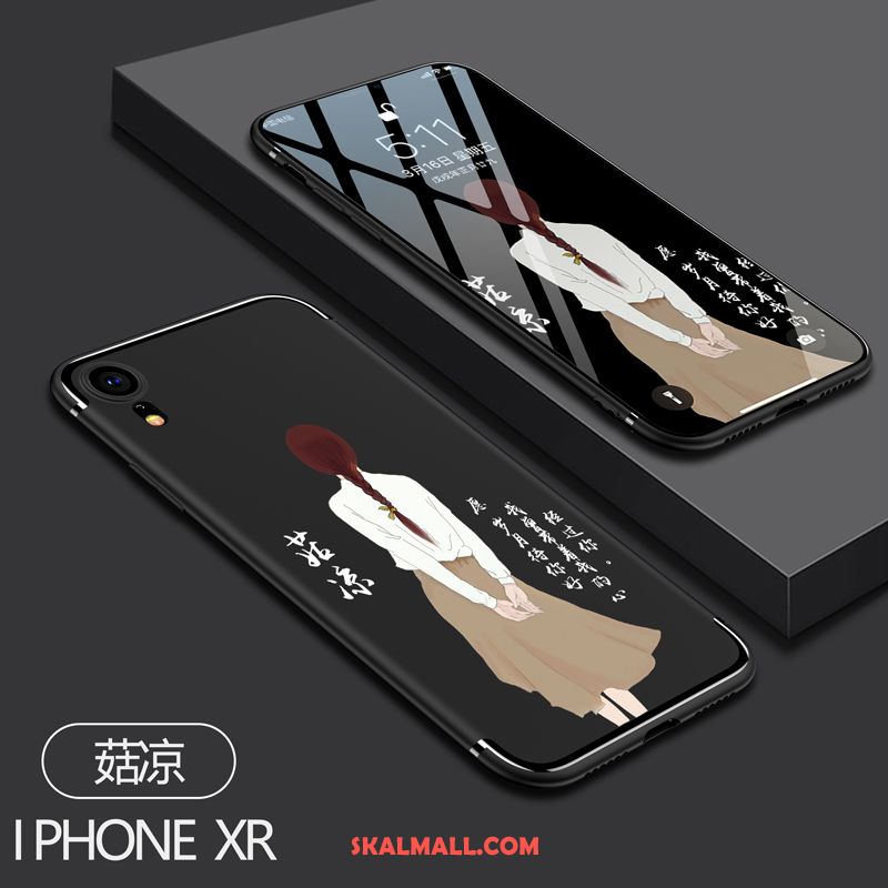 iPhone Xr Skal Trend Varumärke Mjuk Kreativa Mobil Telefon Nubuck Rea