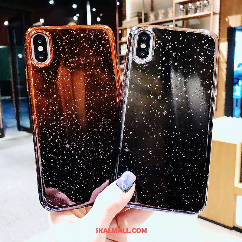 iPhone Xs Max Skal Ny Gradient Plating Skydd Personlighet Billigt