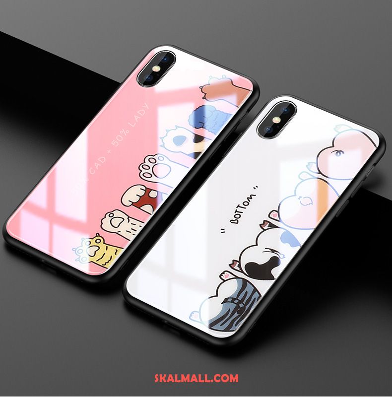 iPhone Xs Max Skal Personlighet Trend Varumärke Fallskydd Kreativa Rosa Köpa