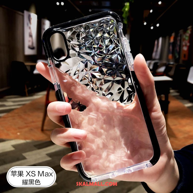 iPhone Xs Max Skal Skydd Trend Varumärke Silikon Transparent Slim Köpa