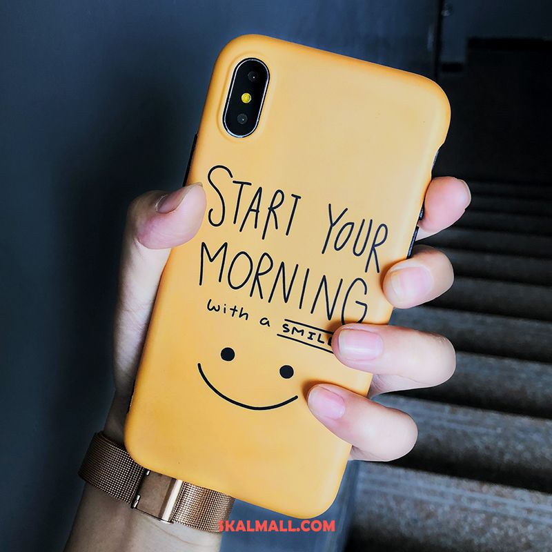 iPhone Xs Skal Kreativa Super Mjuk Vacker Smiley Billigt